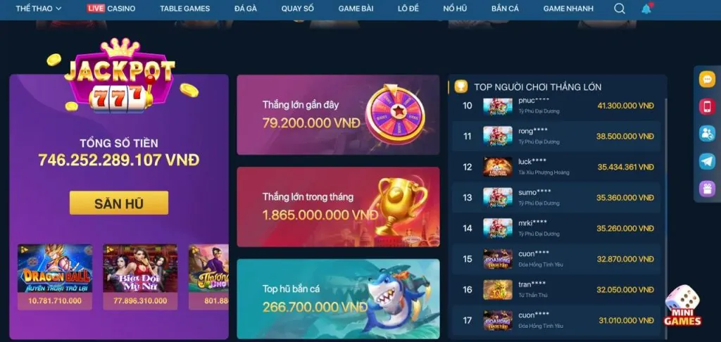 Hoàn Trả Tiền Cược Nổ Hũ T68Bet